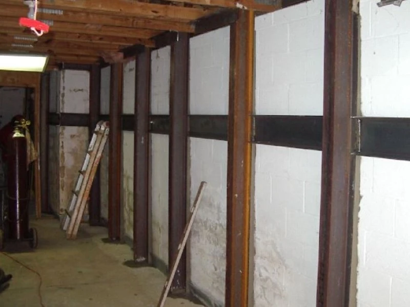 basement wall repair aurora in