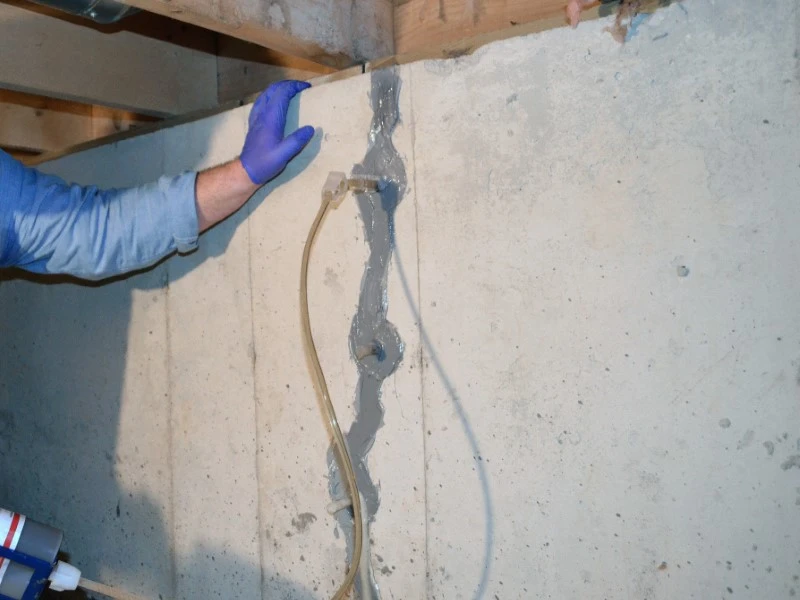basement wall repair aurora in