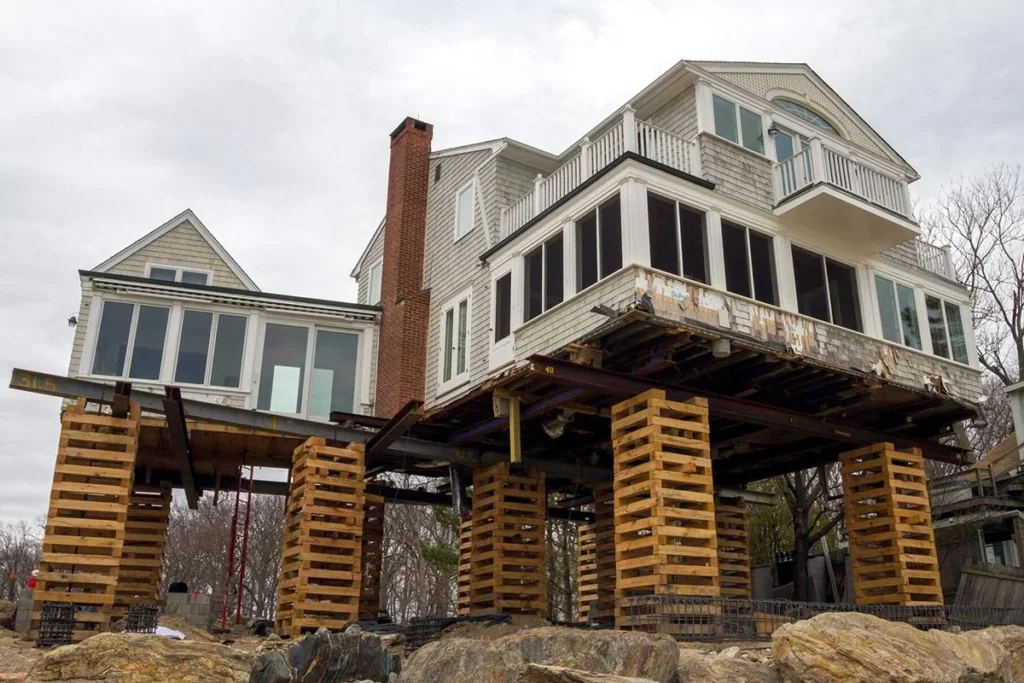 elevated pilings or stilts foundation repair aurora in