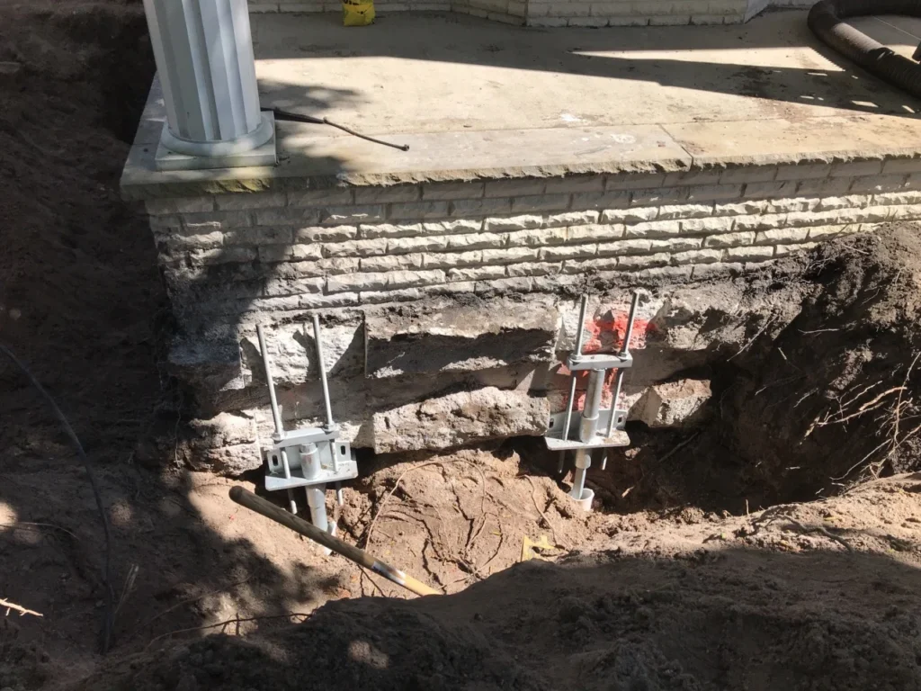 helical pier installation aurora in